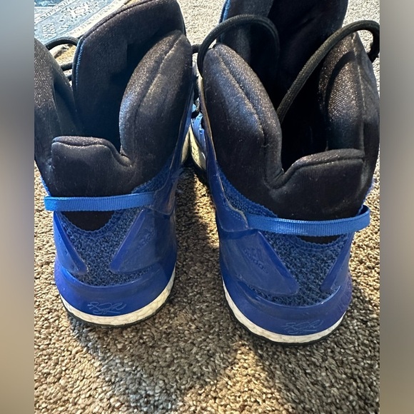 Derrick Rose Boost 7 Men’s 8 Basketball shoe blue black Orlando Magic